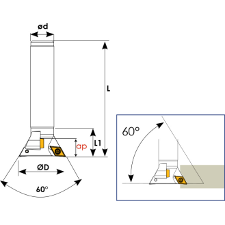 T-Nut Fräser Durchmesser 50mm, 4 Schneiden und Schneidenhöhe 18mm-Beschreibung lesen