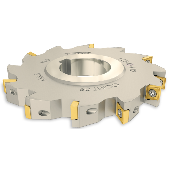 Coupes de fraisage de tranche pour plaques de virage CCMT 09T3, diamètre 160 mm et hauteur de coupe 14 mm-Leggi tutto