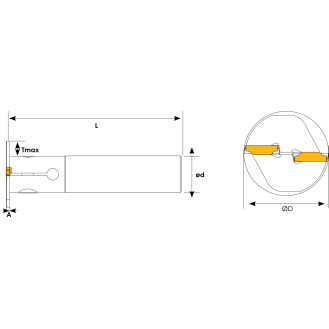 T-Nut Fräser Durchmesser 50mm, 2 Schneiden und Schneidenhöhe 4mm-Beschreibung lesen