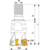 Einschraubfräser für BLMP 0603 Wendeplatten Durchmesser 16mm