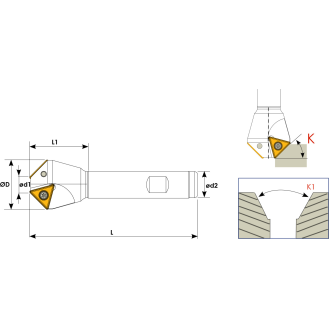 Fasenfräser Durchmesser 18mm-Beschreibung lesen