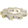 Scheibenfräser für SCMT 09T3 Wendeplatten, Durchmesser 80mm und Schneidenhöhe 12mm