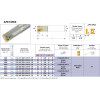 Schaftfräser für APKT 0903 Wendeplatten Durchmesser 16mm und Länge 150mm