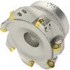 Rundplattenfräser für RDMT 1003 Wendeplatten Durchmesser 40mm und 3 Schneiden