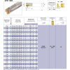 Schaftfräser für APXT 1003 Wendeplatten Durchmesser 16mm und Länge 150mm