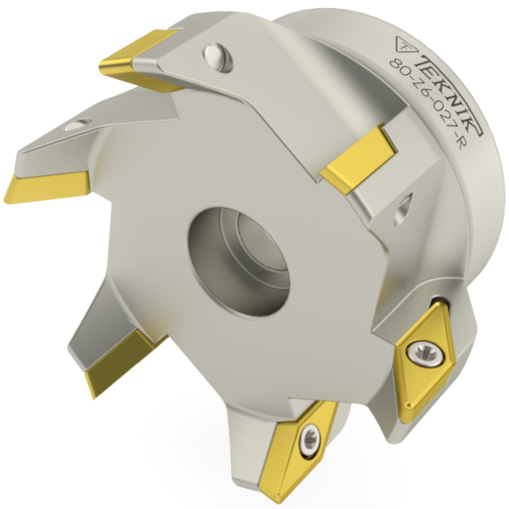 Fresa in carburo monoblocco a raggio di angolo per inserti VCGT 1604 - Diametro di tornitura di 40mm-Leggi tutto