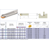 Schaftfräser für P32 Wendeplatten Durchmesser 10mm