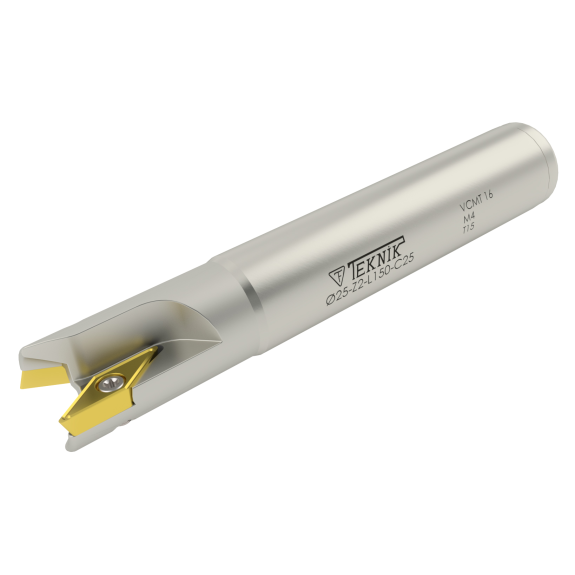 Cutter de fraisage d'arbre pour VCGT 1604 Diamètre de feuille de virage 32 mm et longueur 150 mm-Leggi tutto