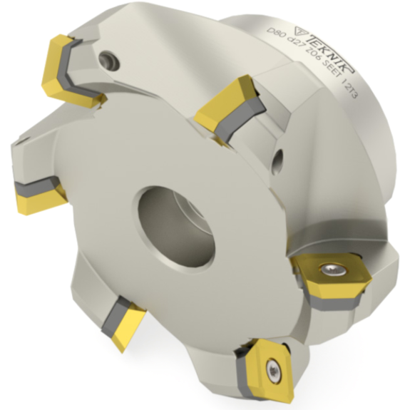 Eckmesserkopf mit U-Platte für SEET 12T3 R245 Wendeplatten Durchmesser 63mm und 5 Schneiden-Beschreibung lesen