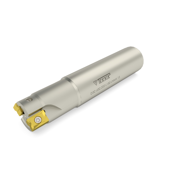Schaftfräser mit 3 Schneiden für LNMX 1510 Wendeplatten Durchmesser 32mm und Länge 150mm-Beschreibung lesen