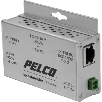 EC-1501U-M, EthernetConnect Local or Remote Single Port Extender Cat5 with Pass Through PoE to 15 Watts Mini Case-Beschreibung lesen