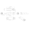 Dahua - GSFP-1310-20-SMF - 1,25G-20km - Doppel Fiber - Single Mode, - Glasfaser nach SFP Convertert - Single Mode - Dop