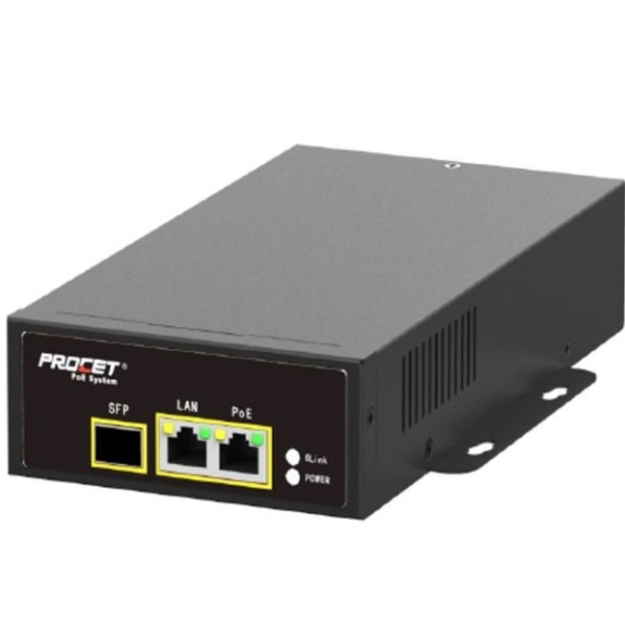 WiseNet SPO-8315, 83W / 1.5A HPOE Injector, 2 x RJ45 port Connections / 1 x SFPport, 10/100/1000BASE-TRJ45 Interfaces 1 WiseNet SPO-8315, 83W / 1.5A HPOE Injector, 2 x RJ45 port Connections / 1 x SFPport, 10/100/1000BASE-TRJ45 Interfaces 1-Beschreibung lesen