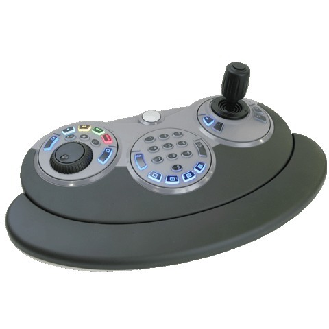 KBD5000, Keyboard for VideoXpert, Endura, and Digital Sentry with modular jog dial, joystick, and keypad-Beschreibung lesen