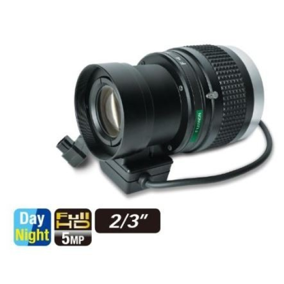 Fujinon HF35SR4A-1, 2/3" 5MP Objektiv, C-Mount, 35mm, Tag/Nacht, manuelle Blende-Beschreibung lesen