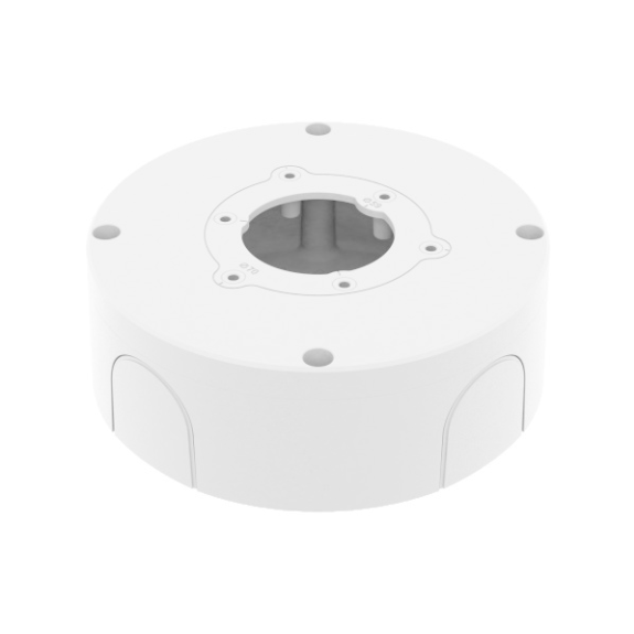 WiseNet SBO-140BW, Back Box, Almunum, White, weight 390g(0.86lb), compatible with QNV-C8083R/C9083R, QNV-C8011R/C8012/C-Leggi tutto