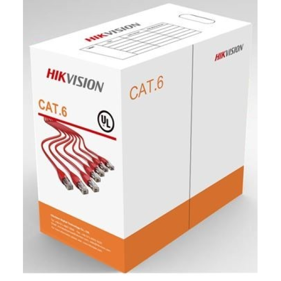 Hikvision DS-1LN6-UU, UTP CAT 6, 305 Meter, Spenderbox Hikvision DS-1LN6-UU, UTP CAT 6, 305 Meter, Spenderbox-Beschreibung lesen