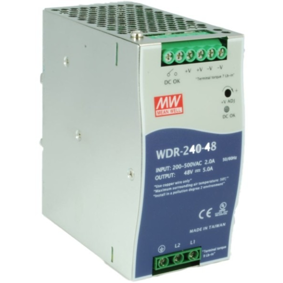 barox PS-DIN-AC/48/240, Power Supply DIN-RAIL 85-264VAC 48VDC, 240W-Beschreibung lesen