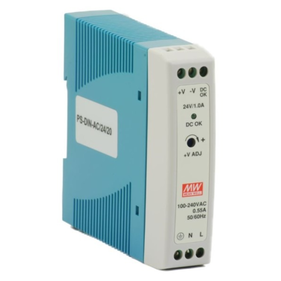 barox PS-DIN-AC/24/20, Power Supply DIN-RAIL 85-264VAC 24VDC, 20W-Beschreibung lesen