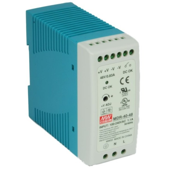 barox PS-DIN-AC/48/40, Power Supply DIN-RAIL 85-264VAC 48VDC, 40W barox PS-DIN-AC/48/40, Power Supply DIN-RAIL 85-264VAC 48VDC, 40W-Beschreibung lesen