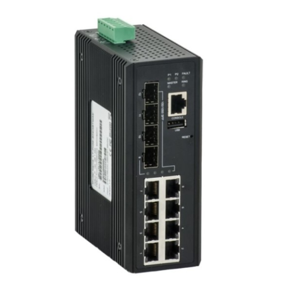 barox LT-LPIGE-804GBTME, Switche für Hutschienenmontage, 1GBit/s, mit Management, erweiterter Temperaturbereich, 8x 10/ barox LT-LPIGE-804GBTME, Switche für Hutschienenmontage, 1GBit/s, mit Management, erweiterter Temperaturbereich, 8x 10/-Beschreibung lesen