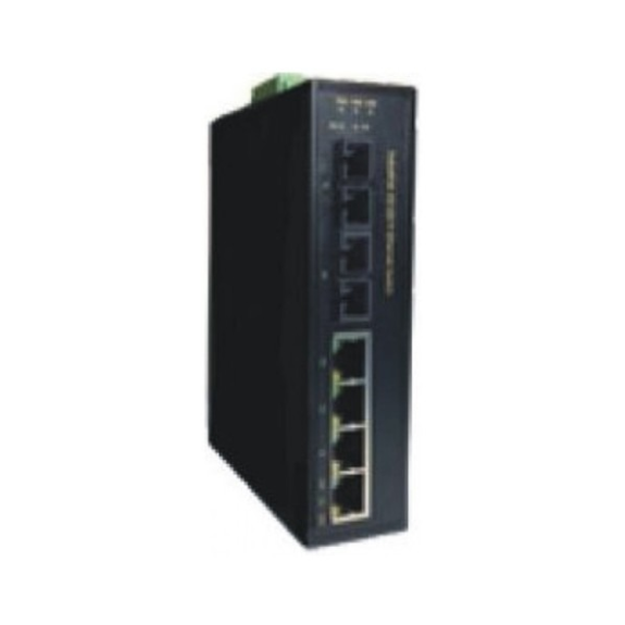 barox PC-IA402-S, Ethernet Switch DIN-RAIL 4x10/100TX , RJ45 2x 100FX-SM, SC-Duplex erweiterter Temperaturbereich-Leer más
