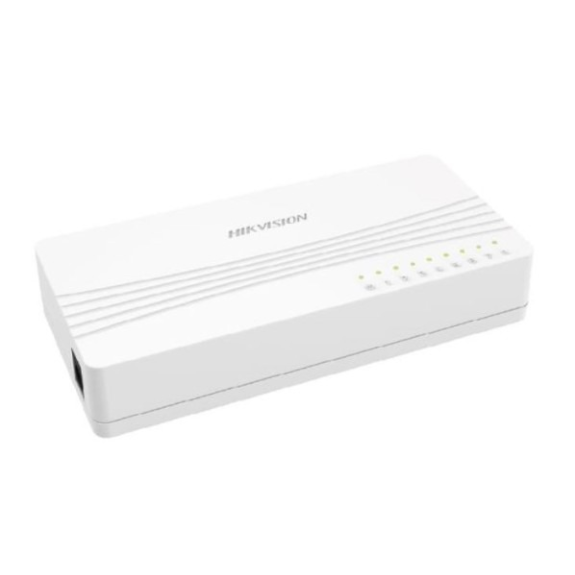 Hikvision DS-3E0108D-E, Switch, L2, Unmanaged, 8 10/100M RJ45 Ports Hikvision DS-3E0108D-E, Switch, L2, Unmanaged, 8 10/100M RJ45 Ports-Beschreibung lesen