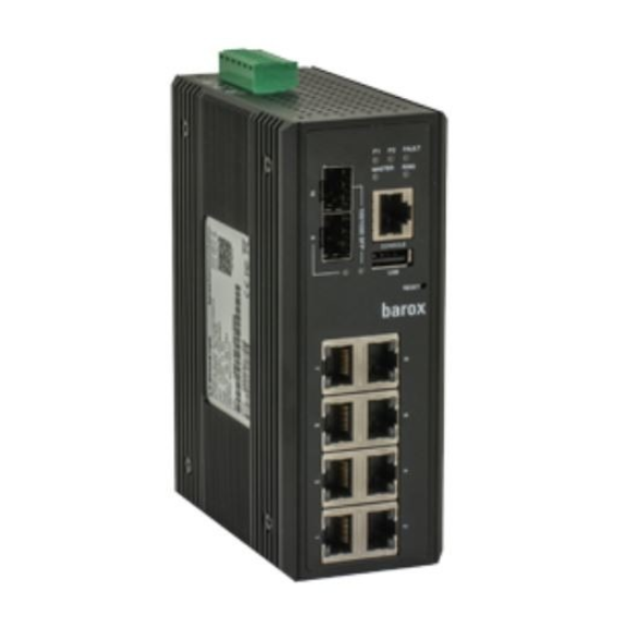 barox LT-L802GBTME, Switche für Hutschienenmontage, 1GBit/s, mit Management, erweiterter Temperaturbereich , 8x 10/100/ barox LT-L802GBTME, Switche für Hutschienenmontage, 1GBit/s, mit Management, erweiterter Temperaturbereich , 8x 10/100/-Beschreibung lesen