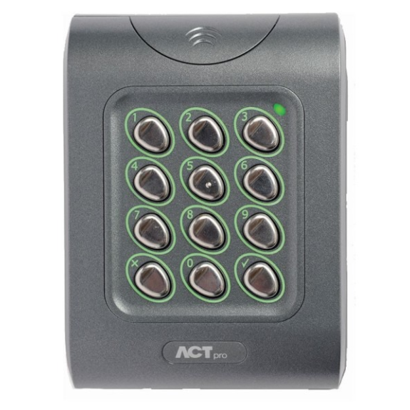 Vanderbilt EM1050E, EM1050e ACTpro Prox 125 Reader w.keypad-Leer más