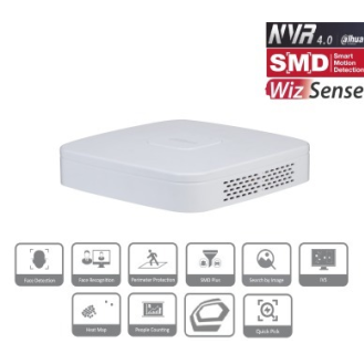 Dahua - NVR4104-EI - NVR - 4 Kanal, - 4 Kanal NVR/WizSense - H.265+/H.265/H.264+/H.264/MJPEG Codec - Max 80Mbps Bandbre-Beschreibung lesen