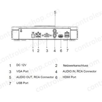 Dahua - NVR4108-EI - NVR - 8 Kanal, - 8 Kanal NVR/WizSense - H.265+/H.265/H.264+/H.264/MJPEG Codec - Max 80Mbps Bandbre-Beschreibung lesen