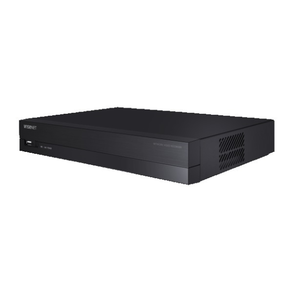 WiseNet ARN-810S, Wisenet A Series 8CH PoE NVR, Embedded Linux, H.265, H.264, MJPEG codec, Plug & play by 8 PoE (LAN, 1-Lire la description