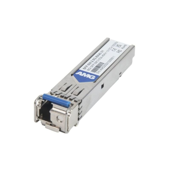 SFP-SM-2.5G-BX40-31 AMG Systems, SFP, 2.5Gb/s, Einzelfaser, LC, Singlemode, 40km Reichweite Tx: 1310nm, Rx: 1550nm, DDM SFP-SM-2.5G-BX40-31 AMG Systems, SFP, 2.5Gb/s, Einzelfaser, LC, Singlemode, 40km Reichweite Tx: 1310nm, Rx: 1550nm, DDM-Beschreibung lesen