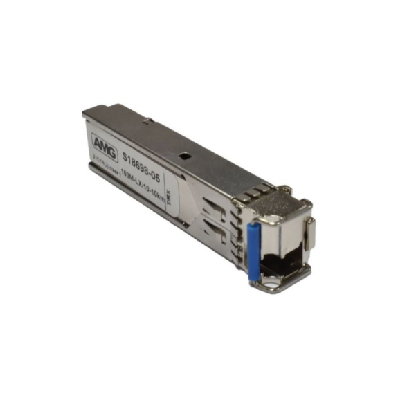 SFP-SM-100M-BX20-31 AMG Systems, SFP, 100Mb/s, Einfaser, Singlemode, 20km Reichweite, (Tx: 1310 nm, Rx: 1550 nm), LC-Beschreibung lesen