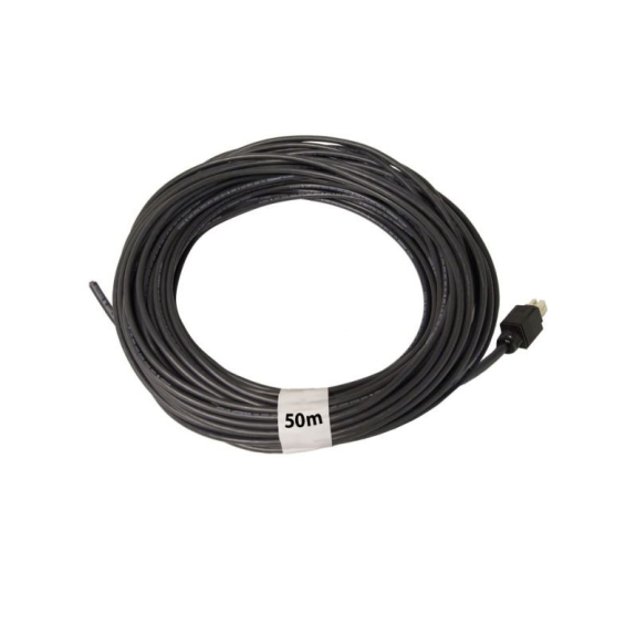 Power Cable 5x Cores 50 m Dallmeier, Spannungsversorgungskabel für Kamerasysteme (inklusive Heizung), schwarz, Länge 50-Leer más