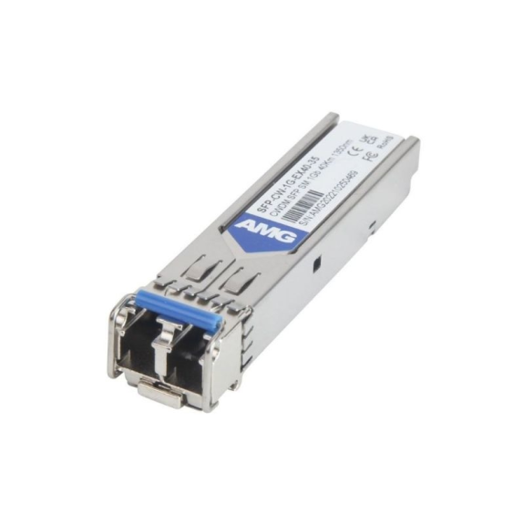 SFP-CW-1G-EX40-35 AMG Systems, SFP, 1Gb/s, Doppelfaser, Singlemode, 40km Reichweite Tx/Rx: 1350nm, LC, DDM, DWDM-Beschreibung lesen