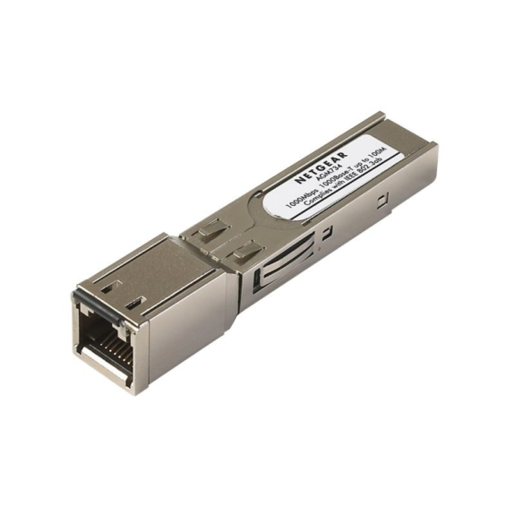 AGM734-10000S Netgear, SFP Modul, 1000Base-T, RJ45 AGM734-10000S Netgear, SFP Modul, 1000Base-T, RJ45-Beschreibung lesen