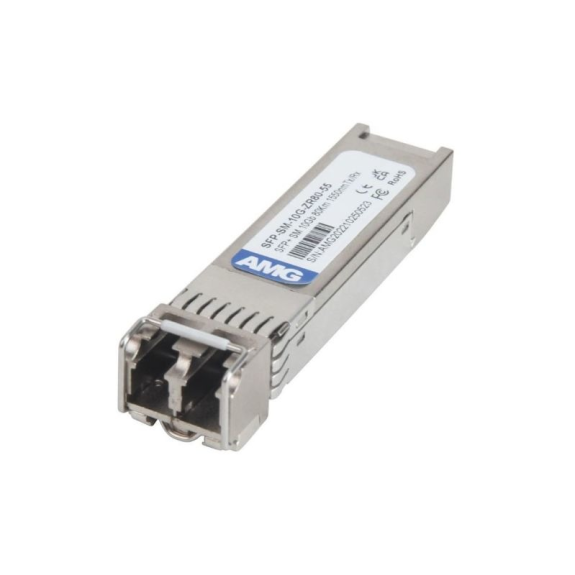 SFP-SM-10G-ZR80-55 AMG Systems, SFP+, 10Gb/s, Doppelfaser, Singlemode, 80km Reichweite Tx/Rx: 1550nm, LC, DDM SFP-SM-10G-ZR80-55 AMG Systems, SFP+, 10Gb/s, Doppelfaser, Singlemode, 80km Reichweite Tx/Rx: 1550nm, LC, DDM-Beschreibung lesen