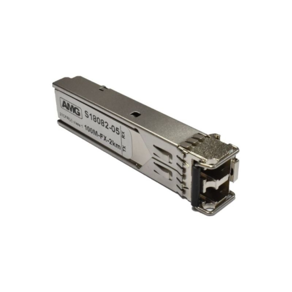 SFP-MM-100M-FX2-31 AMG Systems, SFP, 100Mb/s Doppelfaser, Multimode, 2km Reichweite, Tx/Rx: 1310 nm, -40 GradC bis 75C SFP-MM-100M-FX2-31 AMG Systems, SFP, 100Mb/s Doppelfaser, Multimode, 2km Reichweite, Tx/Rx: 1310 nm, -40 GradC bis 75C-Beschreibung lesen