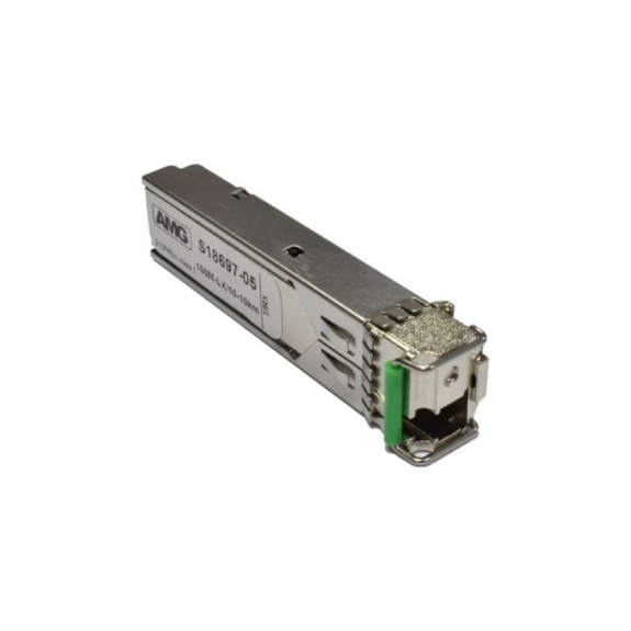 SFP-SM-100M-BX20-55 AMG Systems, SFP, 100Mb/s, Einfaser, Singlemode, 20km Reichweite, (Tx: 1550 nm, Rx: 1310 nm), LC SFP-SM-100M-BX20-55 AMG Systems, SFP, 100Mb/s, Einfaser, Singlemode, 20km Reichweite, (Tx: 1550 nm, Rx: 1310 nm), LC-Beschreibung lesen