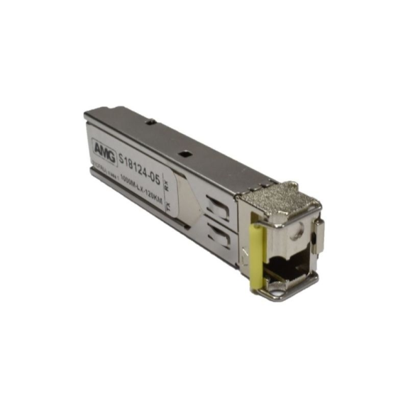 SFP-SM-1G-BX120-55 AMG Systems, SFP, 1Gb/s, Einfaser, Singlemode, 120km Reichweite (Tx: 1510nm, Rx: 1490 nm), LC SFP-SM-1G-BX120-55 AMG Systems, SFP, 1Gb/s, Einfaser, Singlemode, 120km Reichweite (Tx: 1510nm, Rx: 1490 nm), LC-Beschreibung lesen