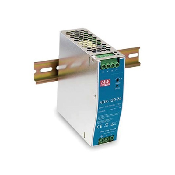 NDR-120-48 OTS, 120W/2.5A 48VDC DIN-Rail Power Supply with Input/Output Terminal Block-Beschreibung lesen