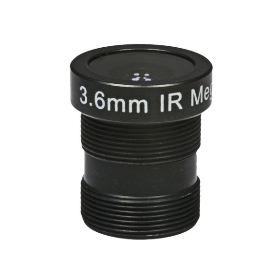 T-MP36IR ITS, Mini T/N MP Objektiv f=3,6 mm, Fest, F 2.0 T-MP36IR ITS, Mini T/N MP Objektiv f=3,6 mm, Fest, F 2.0-Beschreibung lesen
