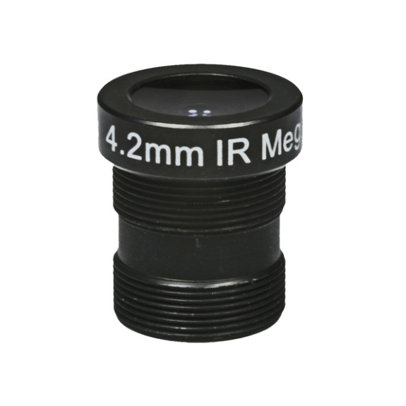 T-MP42IR ITS, Mini T/N MP Objektiv f=4,2 mm, Fest, F 2.0 T-MP42IR ITS, Mini T/N MP Objektiv f=4,2 mm, Fest, F 2.0-Beschreibung lesen