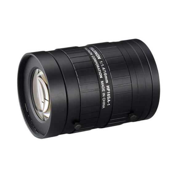 HF16SA-1 Fujinon Security, F1,4/16mm Tele-Objektiv, hochauflösend, 2/3 Zoll C-Mount-Beschreibung lesen