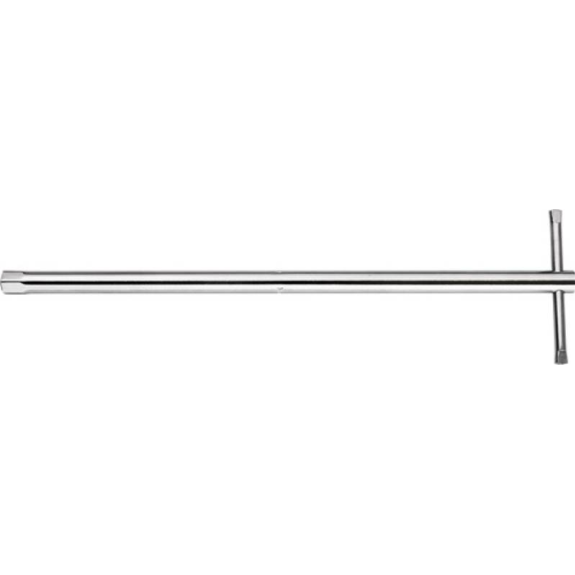 Rohrsteckschlüssel  Schlüsselweite 13 mm Länge 400 mm mit Quergriff verc-Beschreibung lesen