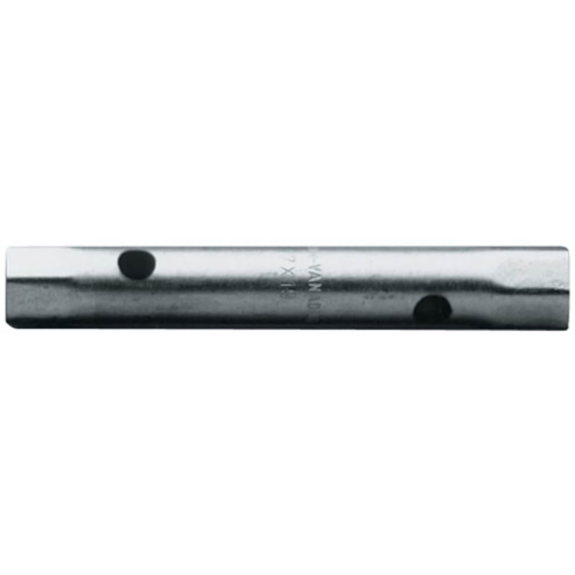 Pipe de clés de clé Largeur de clé 24 x 27 mm de longueur 185 mm trou d. 1-Leggi tutto