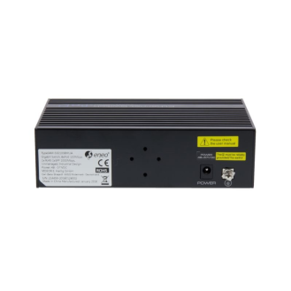 IAM-5SE1008MUB , Gigabit Switch, 8xPoE 100Mbps, 1x RJ45, 1x SFP 1000Mbps, Unmanaged, Industrie Design-Beschreibung lesen