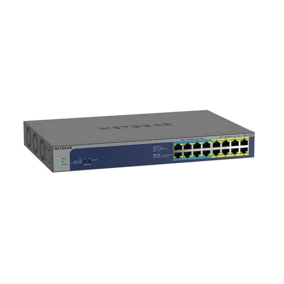 Switch Ethernet Gigabit 16 Ports PoE++ unmanaged GS516UP-100EUS-Beschreibung lesen