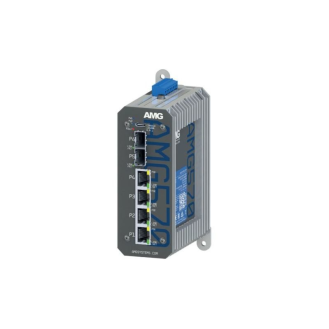 Industrieller managed Switch AMG570-4GAT-2S-P120, 4 x 10/100/1000BT 30W POE & 2 x 100/1000FX SFP Slot-Beschreibung lesen